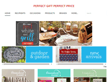 Tablet Screenshot of personalizeyourgiftsnow.com